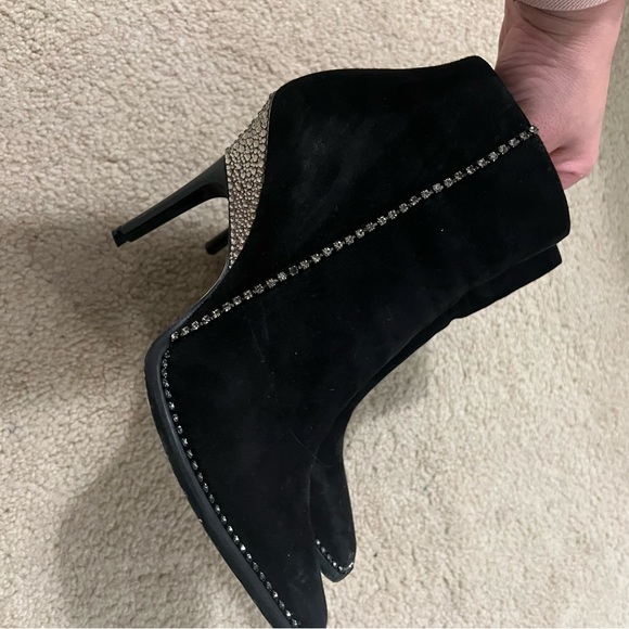 Jimmy Choo Embellished Crystal Booties